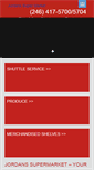 Mobile Screenshot of jordanssupermarket.com